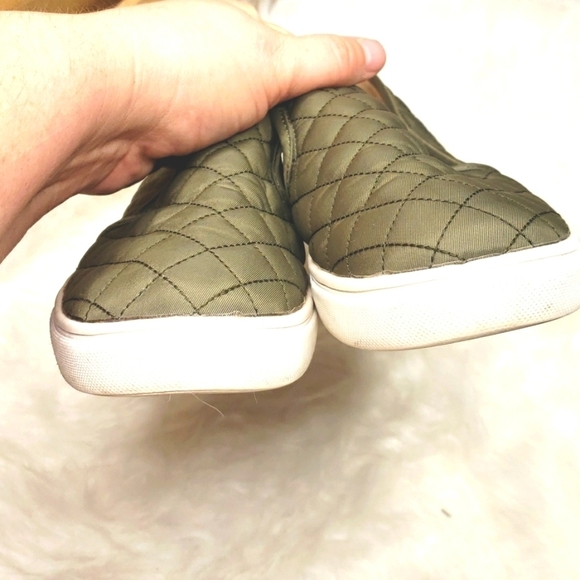 Mossimo Quilted Slip-on Sneakers 7.5 Green - Picture 13 of 14